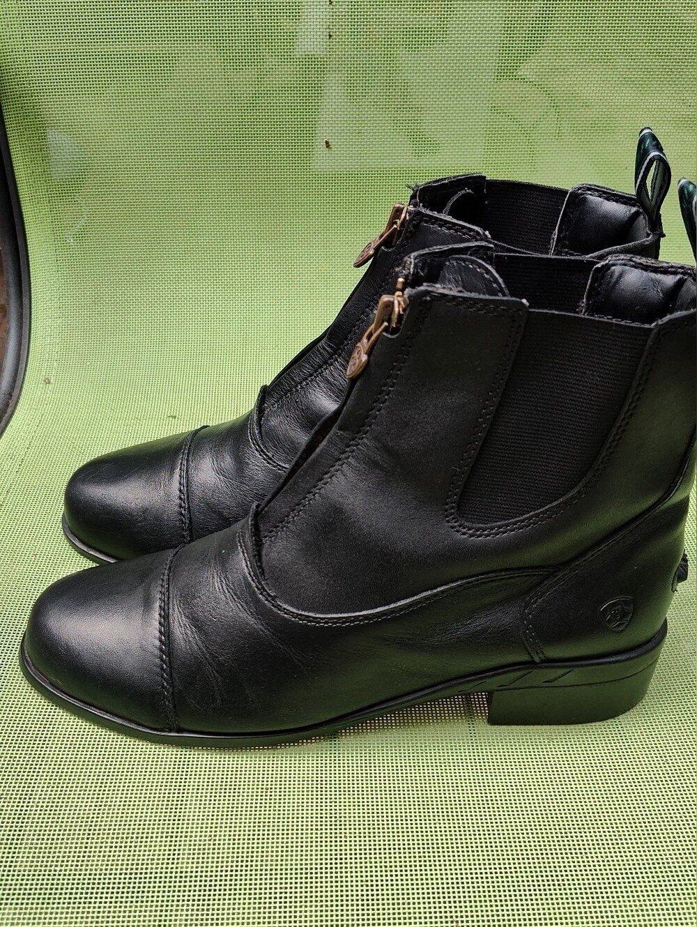 Ariat Devon IV Paddock Leather Riding Boots, Women's Sz7 Or Youth 5 - Picture 3 of 10